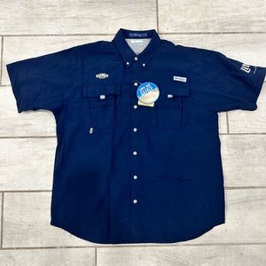 NWT Columbia, Miller Lite, Luke Combs Edition, Bahama Fishing Button-up Shirt